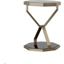 The appearance of Compositions Drinks Table In Black designed by Century Furniture in the modern / contemporary interior design. This black piece of furniture  was selected by 1StopBedrooms from Compositions Collection to add a touch of cosiness and style into your home. Sku: C9A-612. Material: Glass.