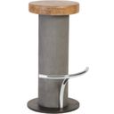 The appearance of Concrete Bar Stool designed by Phillips Collection in the modern / contemporary interior design. This brown piece of furniture  was selected by 1StopBedrooms from Concrete Collection to add a touch of cosiness and style into your home. Sku: TH78368. Material: Wood.