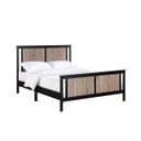 The appearance of Connelly Reversible Panel Twin Bed In Black and Vintage Walnut designed by Olive and Opie in the transitional interior design. This black/vintage walnut piece of furniture was selected by 1StopBedrooms from Connelly Collection to add a touch of cosiness and style into your home. Sku: 27511-BLK. Bed Type: Panel Bed. Material: Wood. Bed Size: Twin.