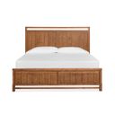 The appearance of Conway Queen Panel Bed In Honey Wheat designed by Magnussen in the transitional interior design. This honey wheat piece of furniture  was selected by 1StopBedrooms from Conway Collection to add a touch of cosiness and style into your home. Sku: B6422-54H;B6422-54F;B6422-54R. Bed Type: Panel Bed. Bed Size: Queen. Material: Oak Veneer.