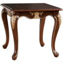 The appearance of Cookshire End Table In Rich Tobacco designed by Furniture of America in the traditional interior design. This rich tobacco piece of furniture  was selected by 1StopBedrooms from Cookshire Collection to add a touch of cosiness and style into your home. Sku: FM45004E. Material: Solid Wood.