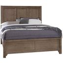 Cool Farmhouse King Panel Bed In Grey