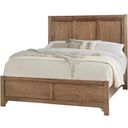 The appearance of Cool Farmhouse Queen Panel Bed In Natural designed by Vaughan Bassett in the transitional interior design. This natural piece of furniture  was selected by 1StopBedrooms from Cool Farmhouse Collection to add a touch of cosiness and style into your home. Sku: 800-557;800-755;800-922. Bed Type: Panel Bed. Material: Wood. Bed Size: Queen.