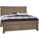 The appearance of Cool Rustic Queen Mansion Bed In Stone Grey designed by Artisan & Post in the rustic / southwestern interior design. This stone grey piece of furniture was selected by 1StopBedrooms from Cool Rustic Collection to add a touch of cosiness and style into your home. Sku: 172-551;172-155;172-922. Bed Type: Panel Bed. Material: Wood. Bed Size: Queen.