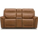 The appearance of Cooper Loveseat With Console In Camel designed by Liberty in the transitional interior design. This camel piece of furniture  was selected by 1StopBedrooms from Cooper Collection to add a touch of cosiness and style into your home. Sku: 7007CM-23P. Material: Plywood.