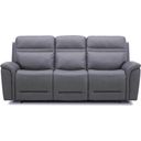 The appearance of Cooper Power Reclining Sofa with Headrest In Blue Grey designed by Liberty in the transitional interior design. This blue grey piece of furniture was selected by 1StopBedrooms from Cooper Collection to add a touch of cosiness and style into your home. Sku: 7007BG-33P. Material: Wood.