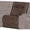 Cooper Shadow Brown Manual Armless Recliner
