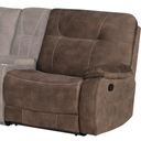 Cooper Shadow Brown Manual Left Arm Facing Recliner