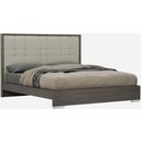 The appearance of Copenhagen King Bed designed by J&M in the modern / contemporary interior design. This chestnut piece of furniture was selected by 1StopBedrooms from Copenhagen Collection to add a touch of cosiness and style into your home. Sku: 18777-K. Bed Type: Platform Bed. Material: Upholstered. Bed Size: King.