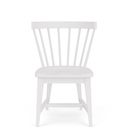 The appearance of Cora Windsor Side Chair Set of 2 In Cloud designed by Riverside Furniture in the country / farmhouse interior design. This cloud piece of furniture was selected by 1StopBedrooms from Cora Collection to add a touch of cosiness and style into your home. Sku: 37255. Material: Wood.