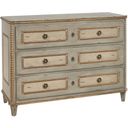 The appearance of Corbett Chest In Grey and Cream designed by Century Furniture in the modern / contemporary interior design. This grey and cream piece of furniture  was selected by 1StopBedrooms from Monarch Collection to add a touch of cosiness and style into your home. Sku: MN5675. Material: Poplar Solid.