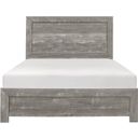 The appearance of Corbin Gray Queen Panel Bed In A Box designed by Homelegance in the transitional interior design. This gray piece of furniture was selected by 1StopBedrooms from Corbin Collection to add a touch of cosiness and style into your home. Sku: 1534GY-1. Bed Type: Panel Bed. Material: Wood. Bed Size: Queen.