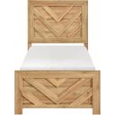 The appearance of Corbin Twin Bed In Natural designed by Homelegance in the rustic / southwestern interior design. This natural piece of furniture  was selected by 1StopBedrooms from Corbin Collection to add a touch of cosiness and style into your home. Sku: 1534NPNAT-1. Bed Type: Panel Bed. Material: Wood. Bed Size: Twin.