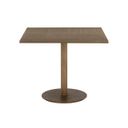 Corina 36 Inch Corina Bistro Table In Antique Brass and Gold