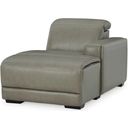 Correze Press Back RAF Power Chaise In Gray