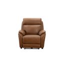 Corry Power Recliner with Power Head Rest and Power Lumbar In Saddle