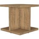 The appearance of Cortona Square Engineered Wood End Side Table In Mango designed by Coaster in the rustic / southwestern interior design. This mango piece of furniture  was selected by 1StopBedrooms from Cortona Collection to add a touch of cosiness and style into your home. Sku: 706177. Material: MDF.