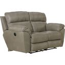 The appearance of Costa Power Lay Flat Reclining Loveseat In Putty designed by Catnapper in the traditional interior design. This putty piece of furniture was selected by 1StopBedrooms from Costa Collection to add a touch of cosiness and style into your home. Sku: 64072127356307356. Material: Leather.