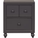 The appearance of Cottage View Dark Gray Nightstand designed by Liberty in the transitional interior design. This gray piece of furniture was selected by 1StopBedrooms from Cottage View Collection to add a touch of cosiness and style into your home. Sku: 423-BR60. Material: Wood.