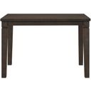 The appearance of Victoria Counter Height Table In Brown designed by Homelegance in the transitional interior design. This brown piece of furniture was selected by 1StopBedrooms from Victoria Collection to add a touch of cosiness and style into your home. Sku: 6023-36. Material: Wood. Table Top Shape: Rectangular. Size: 54" x 36".