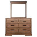 The appearance of Coventry Hall Pecan Mirror In Brown designed by New Classic in the rustic / southwestern interior design. This brown piece of furniture was selected by 1StopBedrooms from Coventry Hall Collection to add a touch of cosiness and style into your home. Sku: B1828-060. Material: Wood.