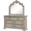 The appearance of Coventry Mirror designed by Bernell in the traditional interior design. This light gray piece of furniture was selected by 1StopBedrooms from Coventry Collection to add a touch of cosiness and style into your home. Sku: 1989-140. Material: Wood Veneer.