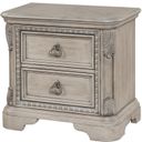 The appearance of Coventry Nightstand In Light Gray designed by Bernell in the traditional interior design. This light gray piece of furniture was selected by 1StopBedrooms from Coventry Collection to add a touch of cosiness and style into your home. Sku: 1989-120. Material: Wood Veneer.