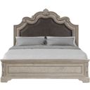 The appearance of Coventry Queen Upholstered Panel Bed designed by Bernell in the traditional interior design. This light gray piece of furniture was selected by 1StopBedrooms from Coventry Collection to add a touch of cosiness and style into your home. Sku: 1989-107. Bed Type: Panel Bed. Bed Size: Queen. Material: Wood Veneer.