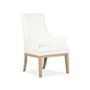 Coventry Upholstered Host Chair Set of 2 In Honey Maple