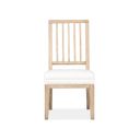 Coventry Upholstered Side Chair Set of 2 In Honey Maple