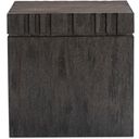 The appearance of Cowley Side Table In Dark Brown designed by Bernhardt in the transitional interior design. This dark brown piece of furniture  was selected by 1StopBedrooms from Cowley Collection to add a touch of cosiness and style into your home. Sku: 529129. Material: Wood.
