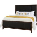 The appearance of Crafted Dark Cherry King Upholstered Bed In Black Fabric designed by Artisan & Post in the transitional interior design. This black piece of furniture was selected by 1StopBedrooms from Crafted Cherry Collection to add a touch of cosiness and style into your home. Sku: 150-662;150-266;150-933;MS-MS2. Material: Wood. Bed Size: King. Bed Type: Upholstered Bed.