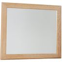 The appearance of Crafted Oak Landscape Mirror In Bleached White designed by Vaughan Bassett in the transitional interior design. This bleached white piece of furniture was selected by 1StopBedrooms from Crafted Oak Collection to add a touch of cosiness and style into your home. Sku: 795-447. Material: Wood.