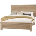 Crafted Queen Plank Bed In Bleached Cherry