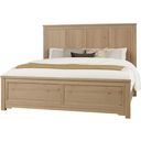 The appearance of Crafted Queen Six Panel Bed In Bleached Cherry designed by Artisan & Post in the traditional interior design. This natural piece of furniture was selected by 1StopBedrooms from Crafted Cherry Collection to add a touch of cosiness and style into your home. Sku: 154-558;154-855;154-922. Bed Type: Panel Bed. Material: Wood. Bed Size: Queen.