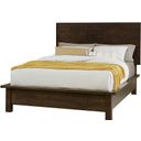 Crafted Queen Terrace Bed In Dark Cherry