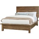 The appearance of Crafted Queen Terrace Bed In Medium Cherry designed by Artisan & Post in the transitional interior design. This medium cherry piece of furniture was selected by 1StopBedrooms from Crafted Cherry Collection to add a touch of cosiness and style into your home. Sku: 151-559;151-775;151-722. Bed Type: Panel Bed. Material: Wood. Bed Size: Queen.