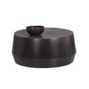 Creed Small Coffee Table In Gunmetal