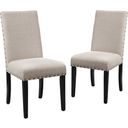 Crispin Natural Dining Chair Set Of 2