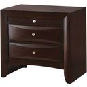 The appearance of Crown Mark Emily Dark Cherry Night Stand designed by Crown Mark in the transitional interior design. This dark cherry piece of furniture was selected by 1StopBedrooms from Emily Collection to add a touch of cosiness and style into your home. Sku: B4260-2. Material: Wood.