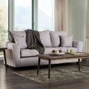 The appearance of Croydon Sofa In Light Gray designed by Furniture of America in the modern / contemporary interior design. This light gray piece of furniture was selected by 1StopBedrooms from Croydon Collection to add a touch of cosiness and style into your home. Sku: SM7755-SF. Material: Wood.