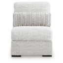 Cuddlesome Armless Chair In Arctic