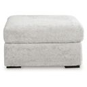 Cuddlesome Oversized Accent Ottoman In Arctic