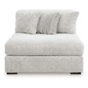 Cuddlesome Oversized Armless Chaise In Arctic
