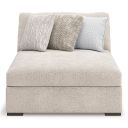 The appearance of Cuddlesome Oversized Armless Chaise In Arctic designed by Signature Design by Ashley in the modern / contemporary interior design. This arctic piece of furniture was selected by 1StopBedrooms from Cuddlesome Collection to add a touch of cosiness and style into your home. Sku: NC5910615. Material: Fabric.