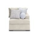 The appearance of Cuddlesome Right-Arm Facing Corner Chair In Arctic designed by Signature Design by Ashley in the modern / contemporary interior design. This arctic piece of furniture  was selected by 1StopBedrooms from Cuddlesome Collection to add a touch of cosiness and style into your home. Sku: NC5910665. Material: Fabric.