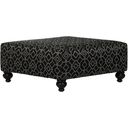 The appearance of Cumberland Cocktail Ottoman In Onyx designed by Jackson in the traditional interior design. This onyx piece of furniture  was selected by 1StopBedrooms from Cumberland Collection to add a touch of cosiness and style into your home. Sku: 324512291908. Material: Fabric.