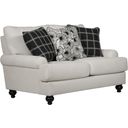 The appearance of Cumberland Loveseat In Ecru designed by Jackson in the traditional interior design. This ecru piece of furniture  was selected by 1StopBedrooms from Cumberland Collection to add a touch of cosiness and style into your home. Sku: 32450219091629218. Material: Fabric.