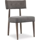 The appearance of Curata Mountain Modern Upholstered Chair designed by Hooker in the modern / contemporary interior design. This gray piece of furniture was selected by 1StopBedrooms from Curata Collection to add a touch of cosiness and style into your home. Sku: 1600-75510-MWD. Material: Fabric.