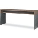 The appearance of Curved Front Console In Timber Grey designed by Century Furniture in the modern / contemporary interior design. This timber grey piece of furniture was selected by 1StopBedrooms from Casa Bella Collection to add a touch of cosiness and style into your home. Sku: C5H-721. Material: Solid Oak.